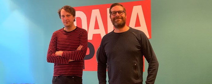 Pelle och Daniel driver projektet Dalapop